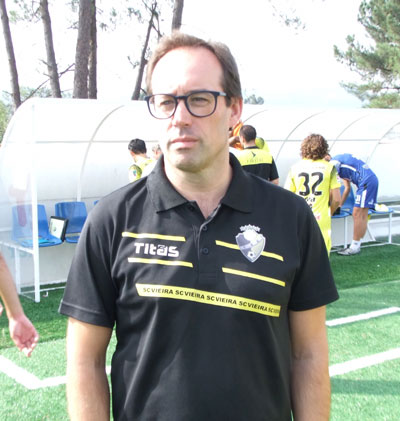 Miguel Paredes treinador do Vieira SC