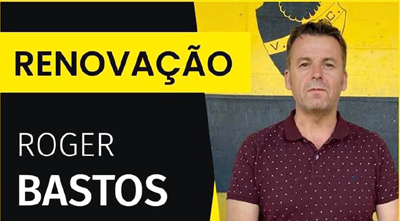 Roger Bastos, treinador do Vieira SC