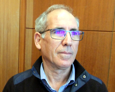 Afonso Barroso, presidente da Cooperativa Agrícola de Agricultores ao JV