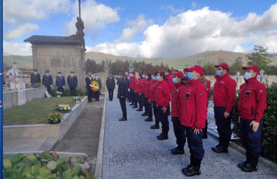 Bombeiros Voluntários de Vieira visitaram cemitérios