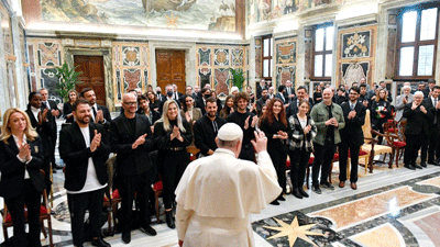 Papa convidou a preparar o Natal com “pequenos gestos de amor”