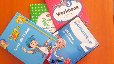 Município oferece cadernos a todos os alunos