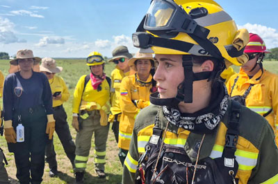 Daniela Martins representou Portugal em evento internacional sobre gestão do fogo na Colômbia