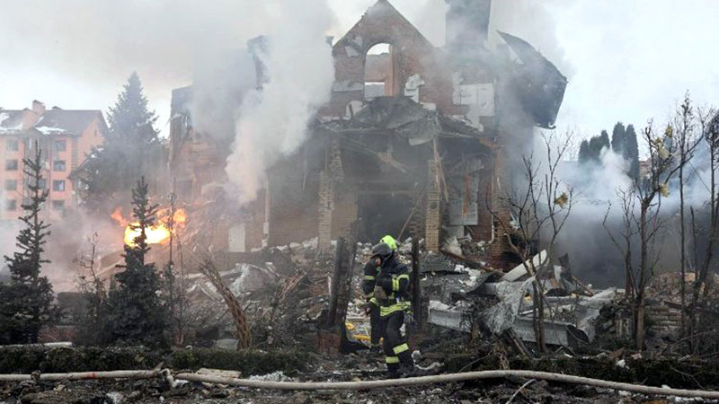 Ucrânia:quatro anos de invasão russa<br>Papa exige que as «armas se calem»