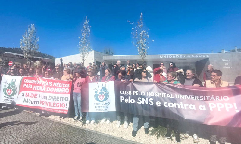 Falta de médicos no Centro de Saúde de Vieira do Minho 