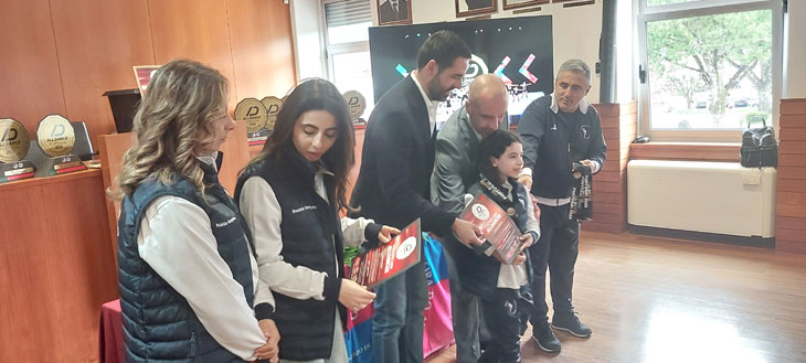 Município homenageou atletas do Ginásio Clube de Vieira