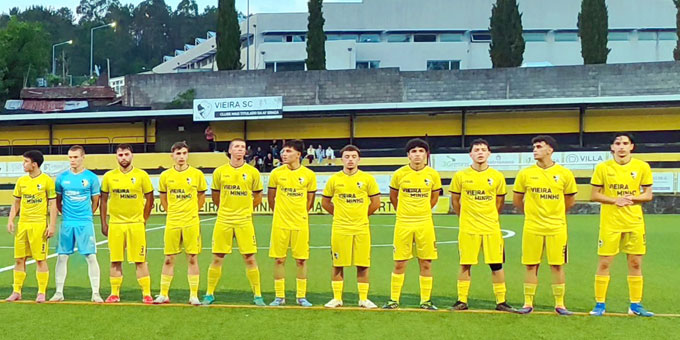 Juniores do Vieira SC sobem à 1ª Divisão