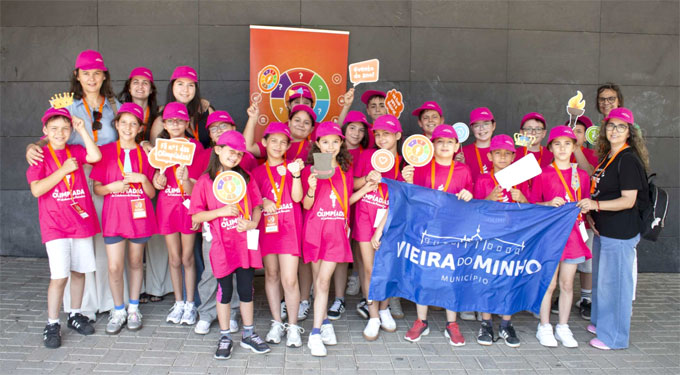 Alunos da Escola Básica Domingos de Abreu nas Olimpíadas da Cidadania em Fafe