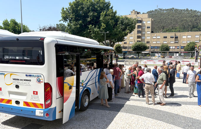 GiroMundo inaugurou frota elétrica