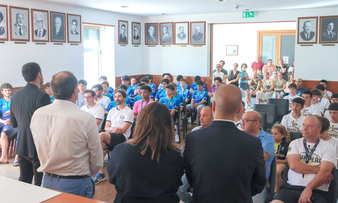 Município distingue época de ouro do futebol de formação