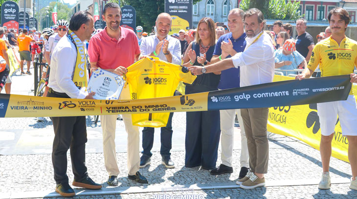 Vieira do Minho no mapa das etapas da volta a Portugal em bicicleta