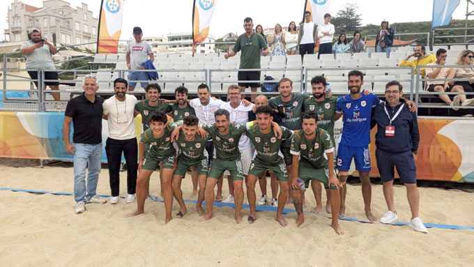 Vieira do Minho na Taça Nacional Futebol de Praia