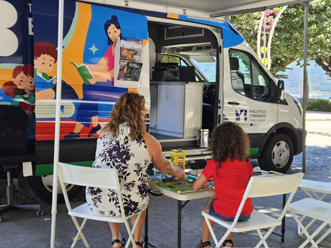 Biblioteca Itinerante já está na estrada!