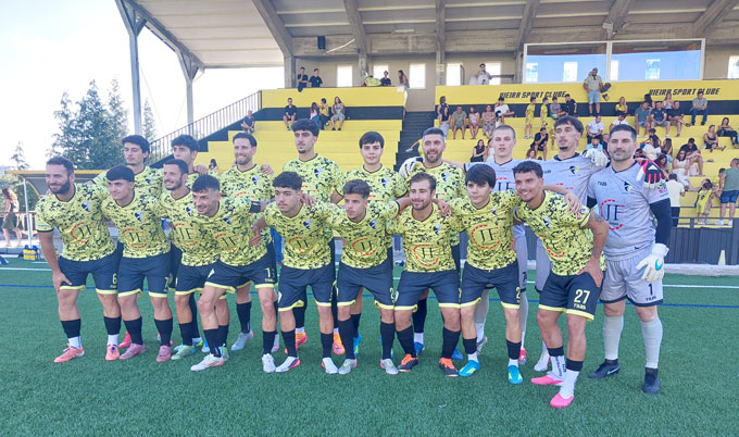 Vieira SC apresentou o plantel com objetivo de subida